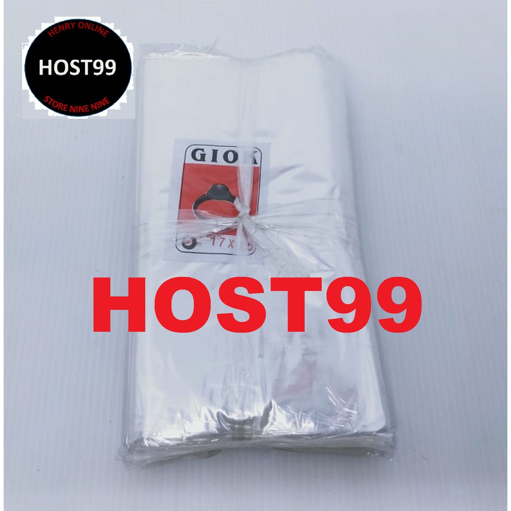 PPT PLASTIK BENING TAHU TEMPE TIPIS GIOK 17X35