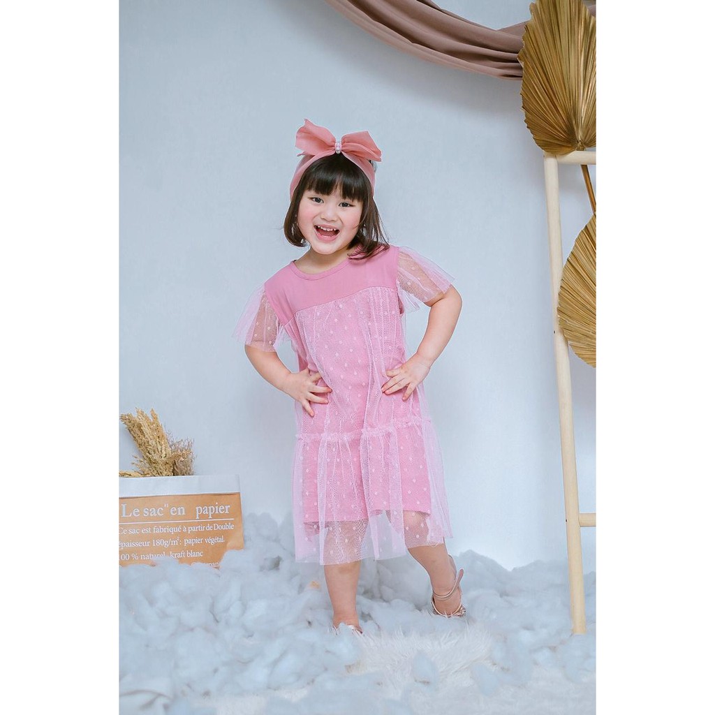 Dress Queen Dress Anak Dress Pesta Anak Smilee Size 1-5 Tahun