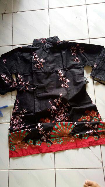 Bisa Cod Ready Xxl - Baju Batik Wanita Termurah Tunik Motif Kipas - Batik Ifa