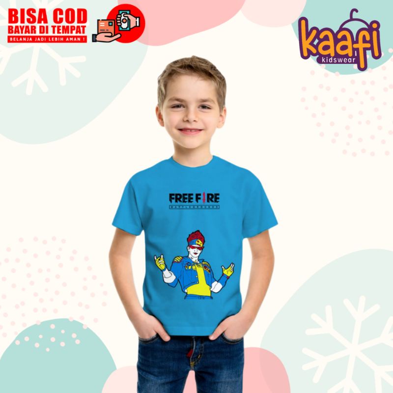 Baju Anak Free Fire / Kaos FF Anak
