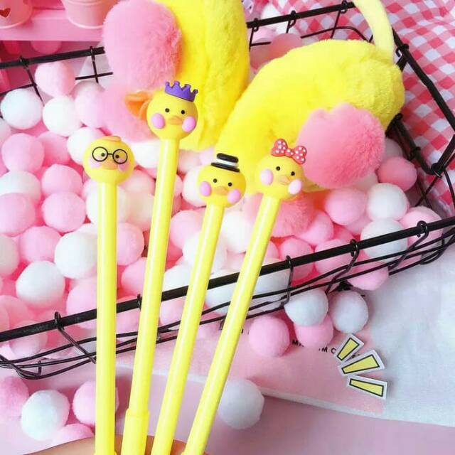 

Pulpen Gel Bebek Kuning