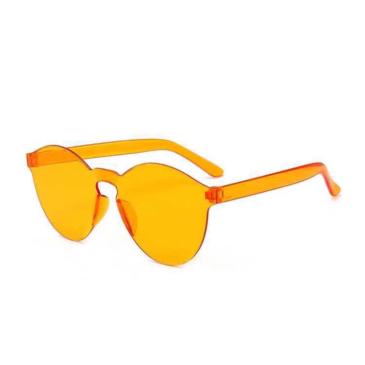 [Ready Stock]Sunglasses Transparan Jelly Frame No Model Kacamata Pria / Wanita