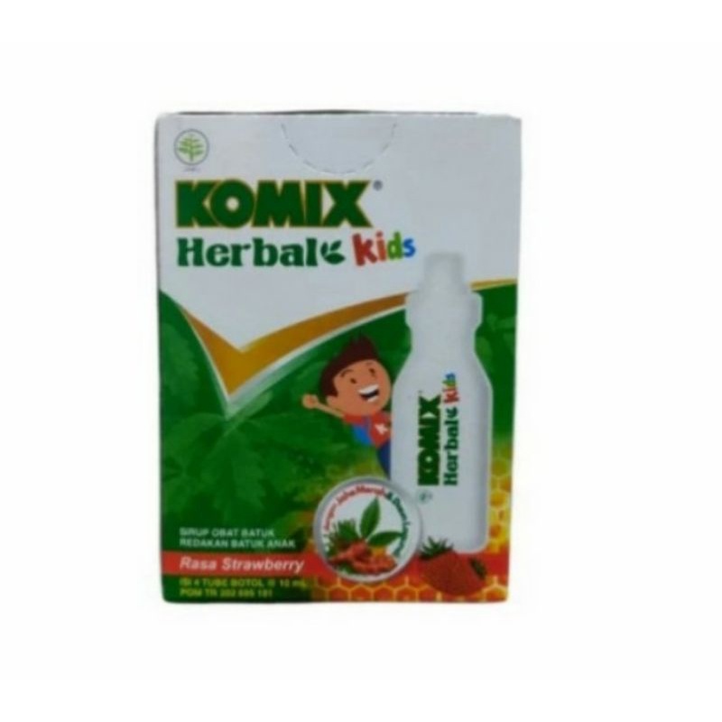 Komix herbal kids perbox jamin ori