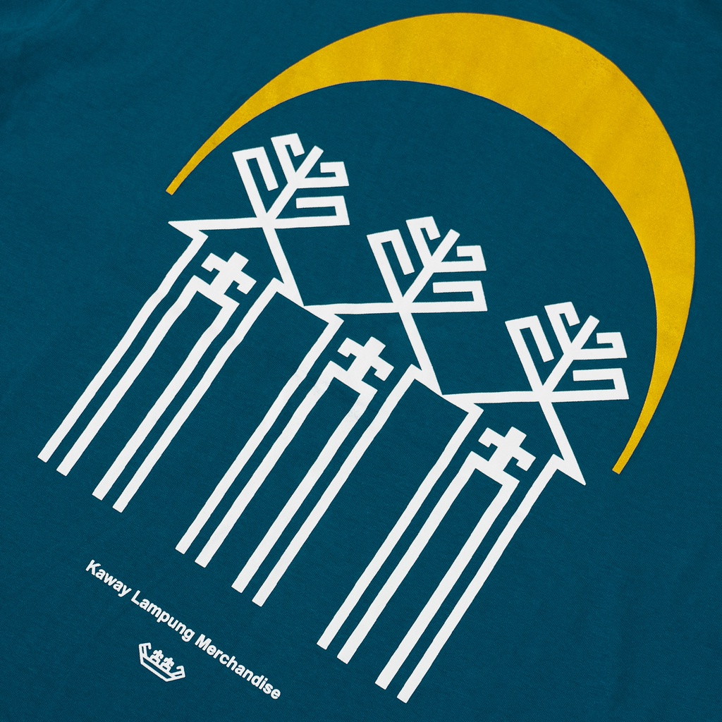 Kaway T-shirt Kaos OUR JUNK NAVY BLUE