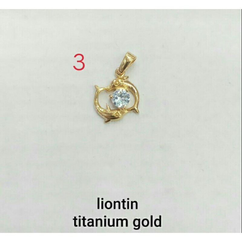 LIONTIN TITANIUM MODEL IKAN BAYAK MOTIF TERBARU