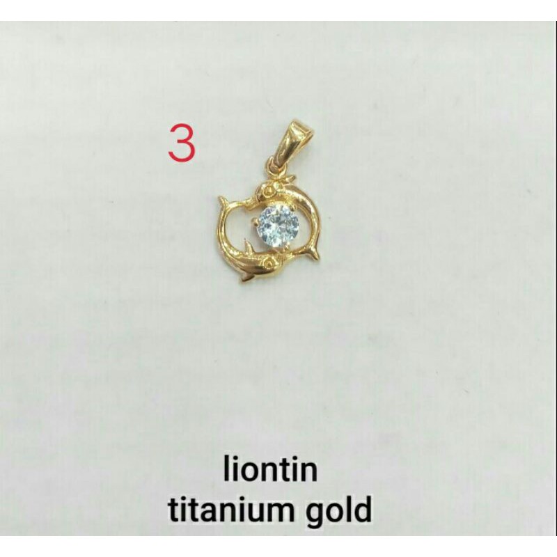 LIONTIN TITANIUM MODEL IKAN BAYAK MOTIF TERBARU