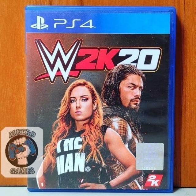 WWE 2K20 PS4 Kaset WWE2K20 Playstation PS 4 5 Smackdown 2020 W2 WW 20 2K W2K20 Playstation Ps 4 5 Kaset CD BD reg3 Smack down pain 2k19 Games Ps4 Ps5 Region 3 Asia Reg 2k22 2022