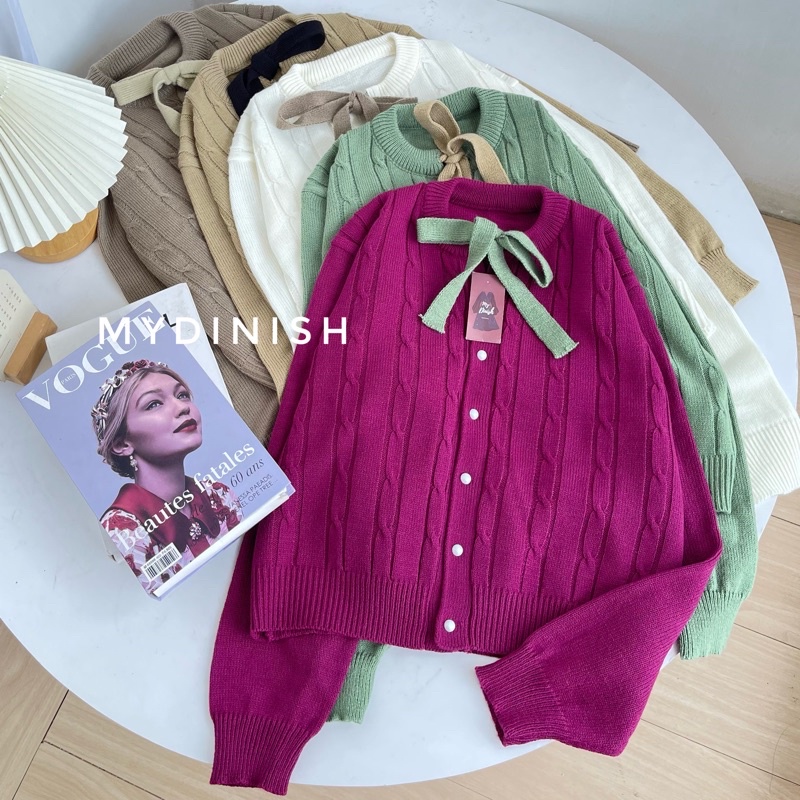 Misyel Cable Blouse - Atasan Blouse Wanita Terbaru