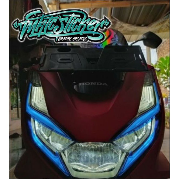 STIKER ALIS LAMPU DEPAN HONDA PCX 160