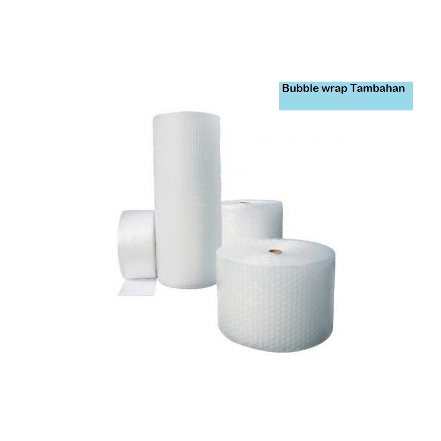 

Bubble wrap tambahan packing