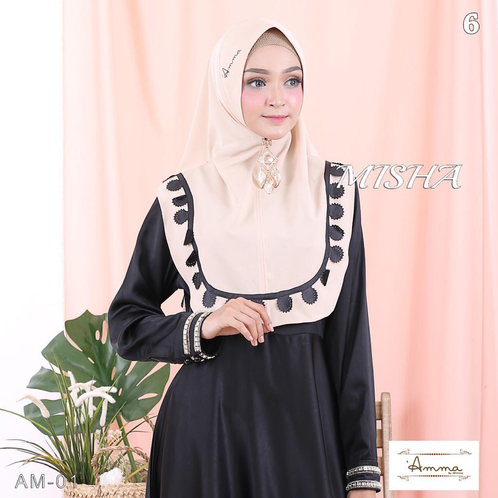 Jilbab Khimar Misha Ori Amma