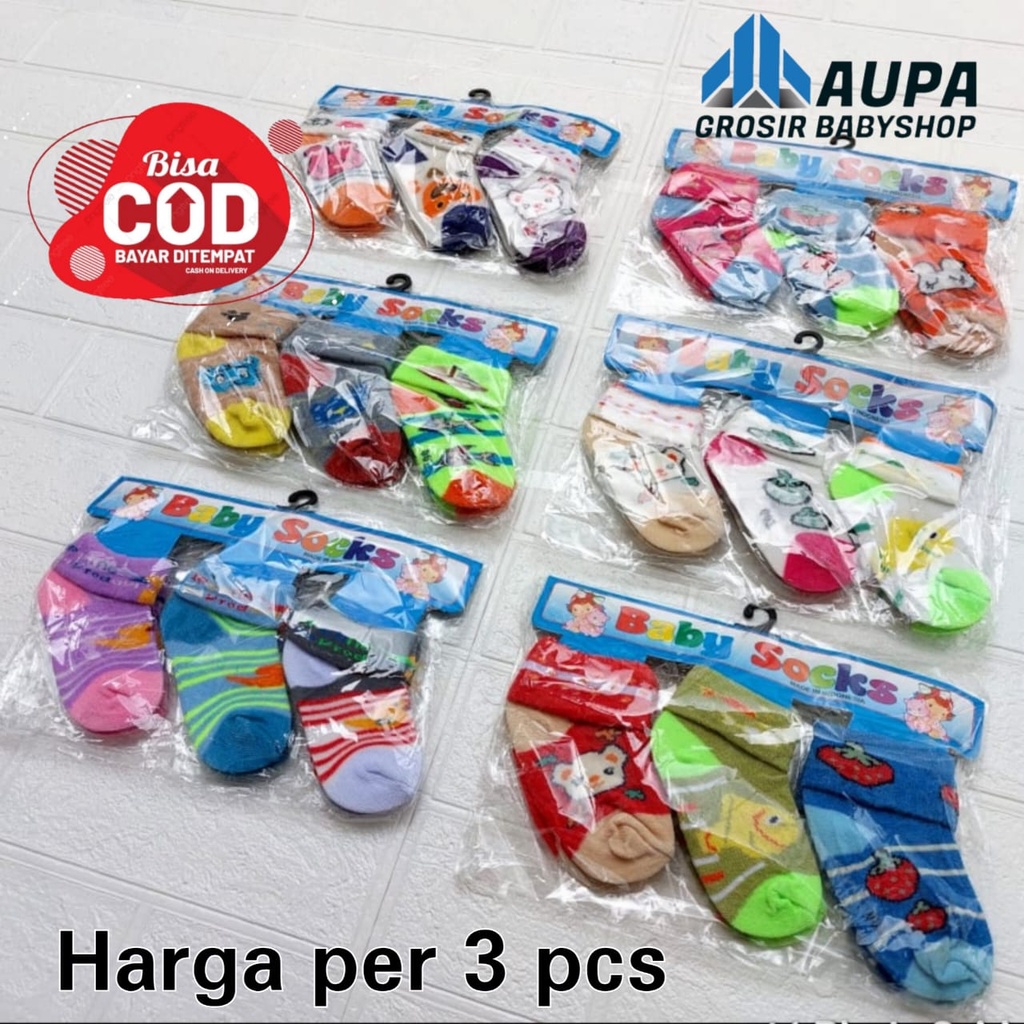 Kaos kaki bayi anak isi 3 pasang