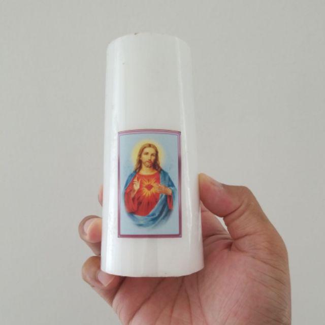 Lilin Gambar Rohani (tinggi 17 Cm)