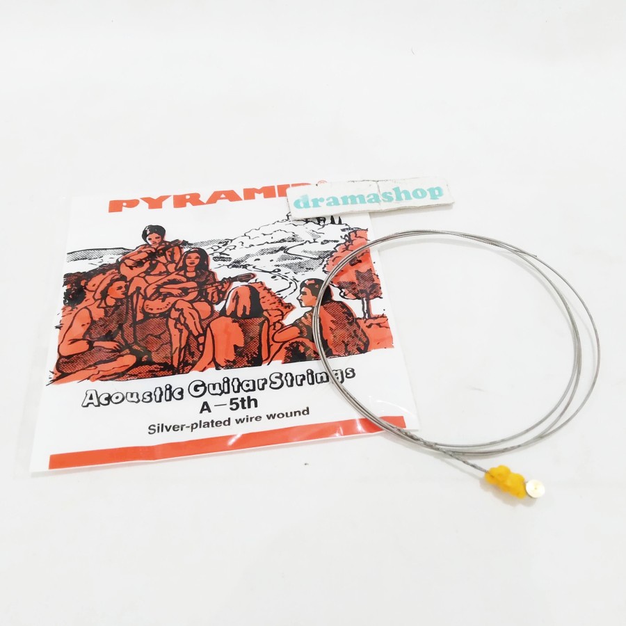 Senar Gitar Satuan No 5 Folk Guitar Strings Pyramid