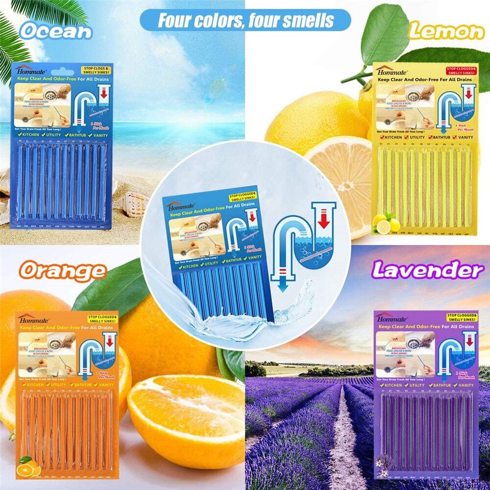 Sani Sticks - Pembersih Saluran Air Mampet &amp; Penghilang Bau