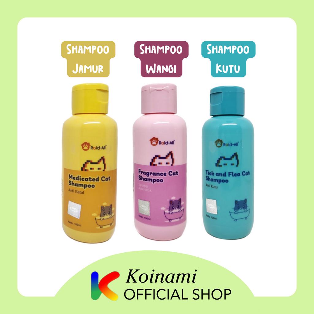 Shampo Kutu Kucing / Shampo Jamur Kucing / Shampo Wangi Kucing / Grooming / Raid All