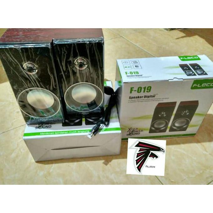Promo Speaker Aktif Fleco F019 / Speaker Komputer Fleco F019 / Speaker Aktif Terlaris
