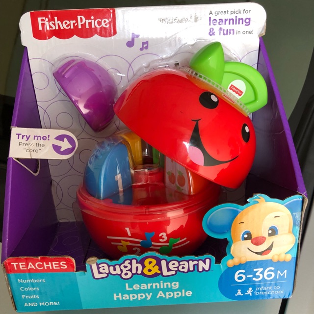 fisher price laugh and learn happy apple