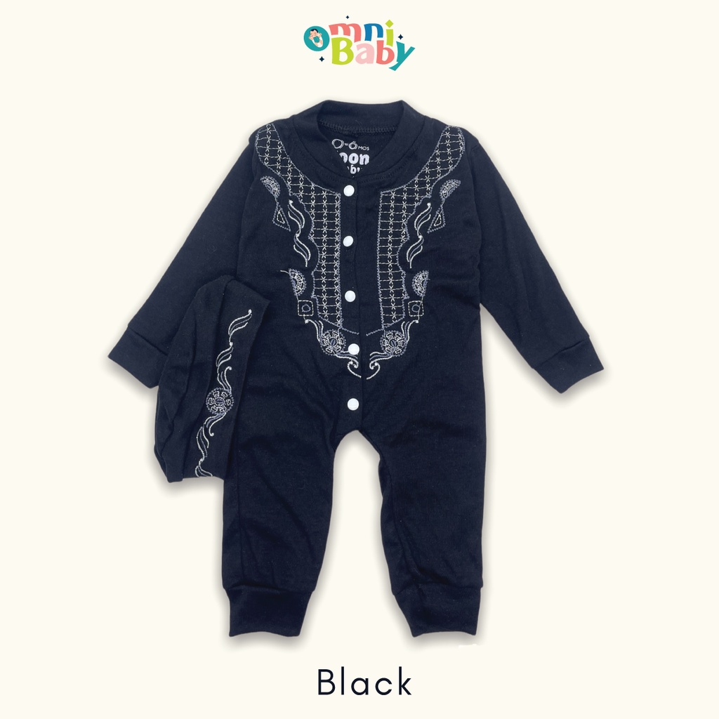 Jumpsuit Koko Bayi / Romper Panjang Koko Bayi/ Pakain Muslim Bayi Laki-laki SNI