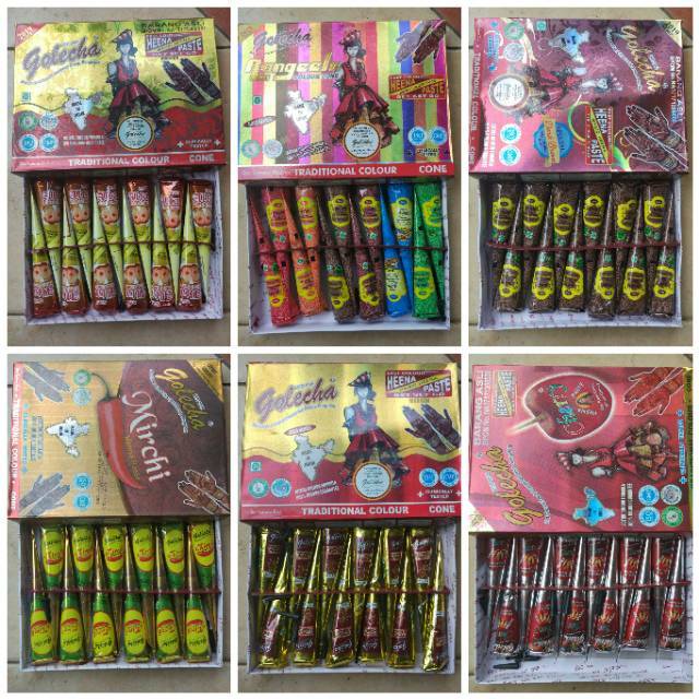 HENNA  GOLECHA PERBOX EXP 2026