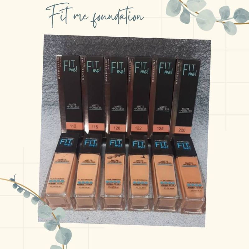 FIT ME FOUNDATION
