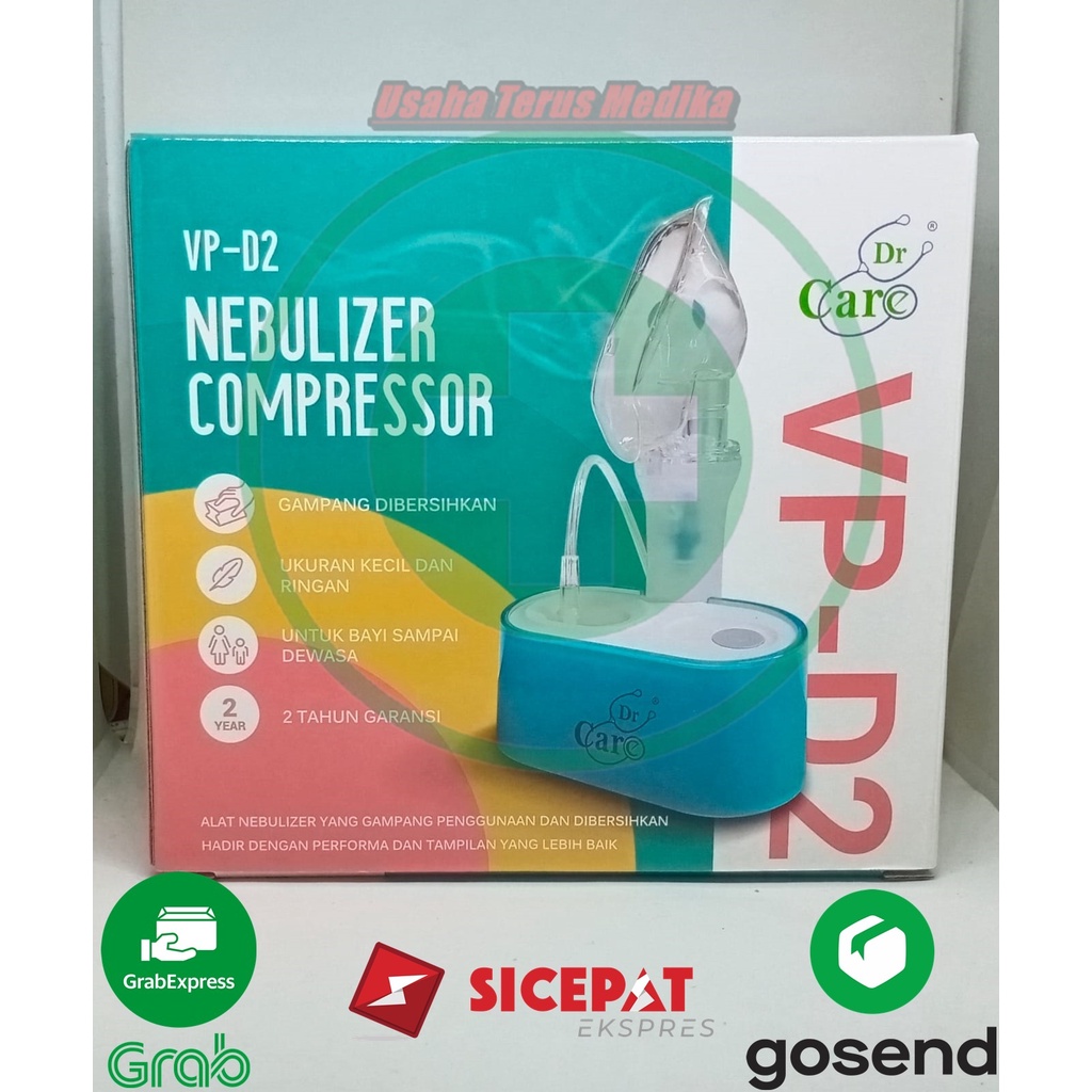 Alat Terapi Uap / Nebulizer Compressor Dr Care VP-D2