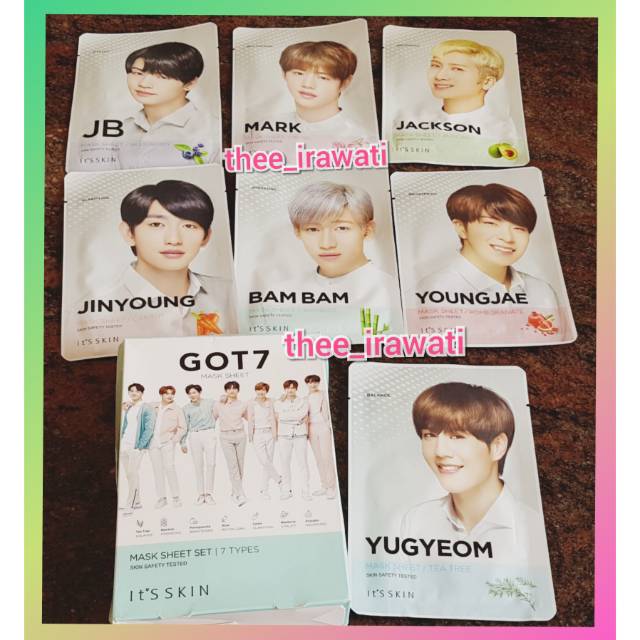 GOT7 It's Skin Masker Official 1 Set