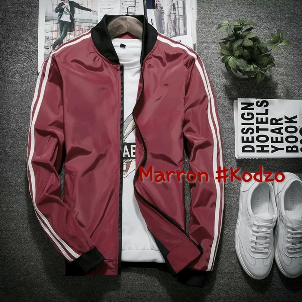 Jaket Parasut pria jaket bomber Adidas keren
