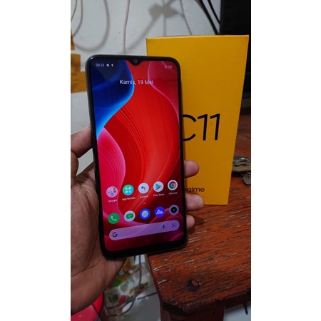realme c11 3/32gb normal -second-murah