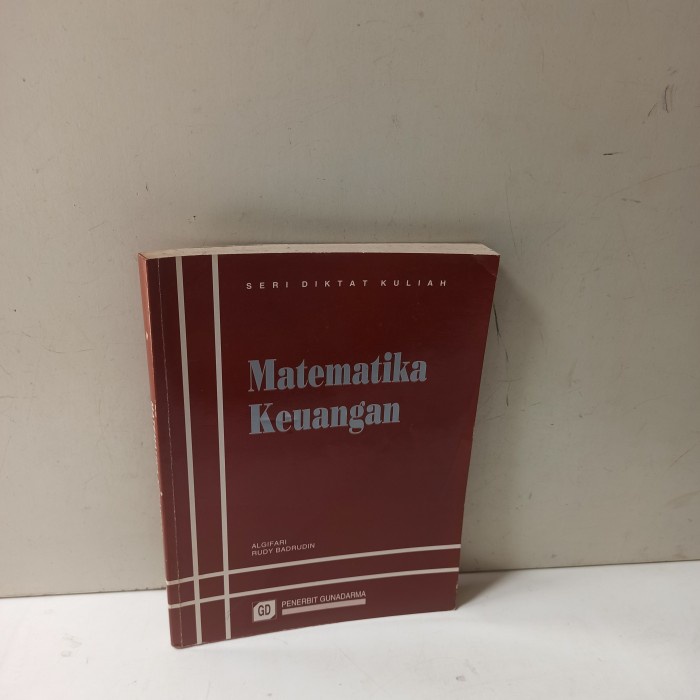 original matematika kimia keuangan Al Ghifari Rudi bandrudin