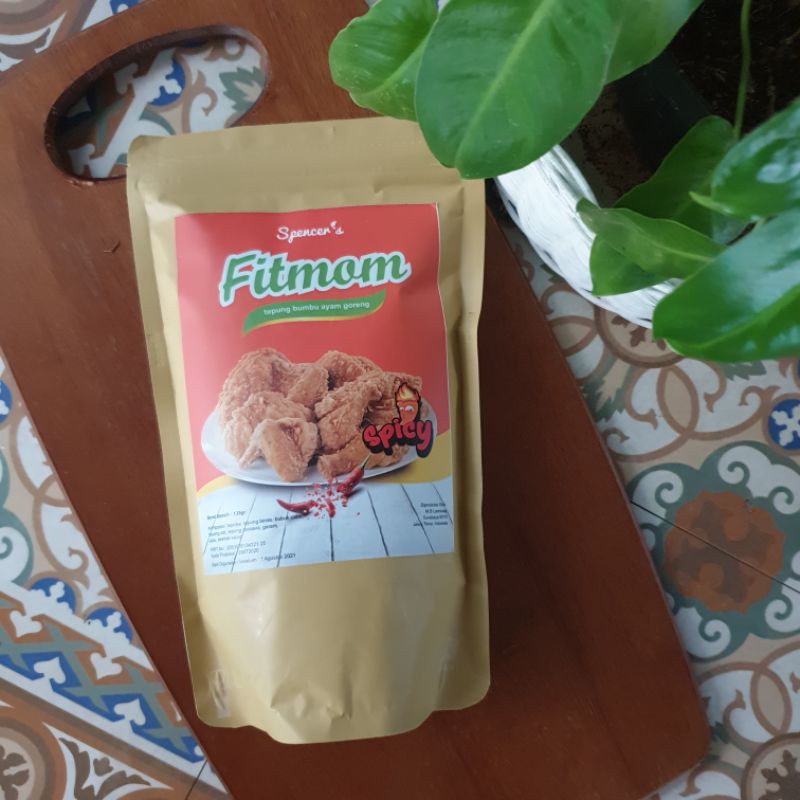 

Tepung bumbu ayam goreng sehat Fitmom varian spicy