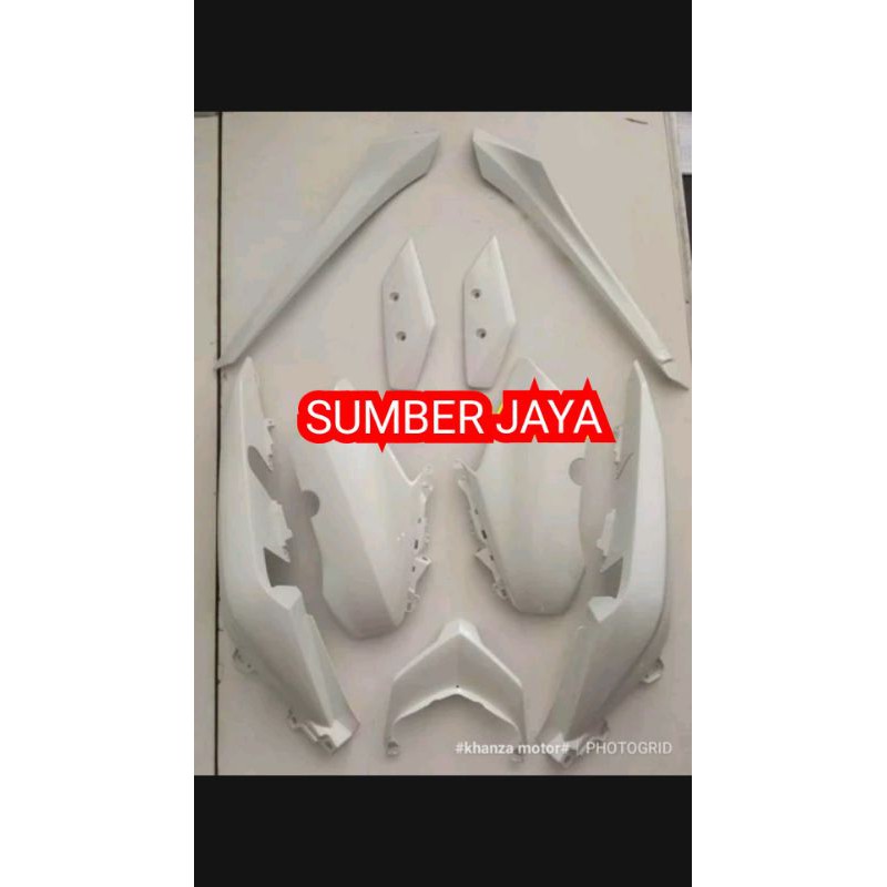 COVER BODY HALUS SET XMAX ORI YGP Putih