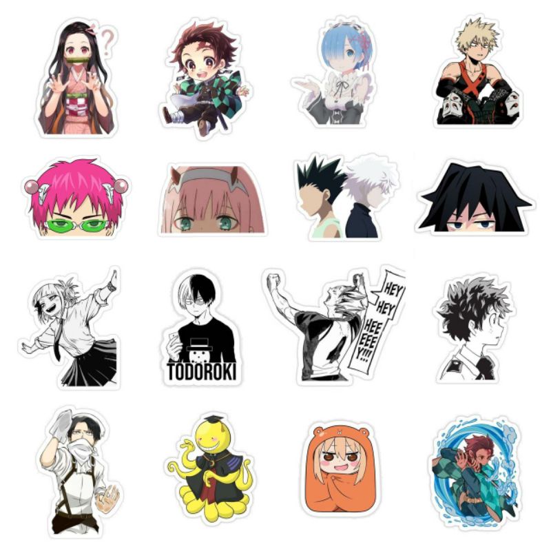 

stiker anime