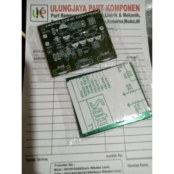 Jual PCB mono tone control-kit layout PCB | Shopee Indonesia