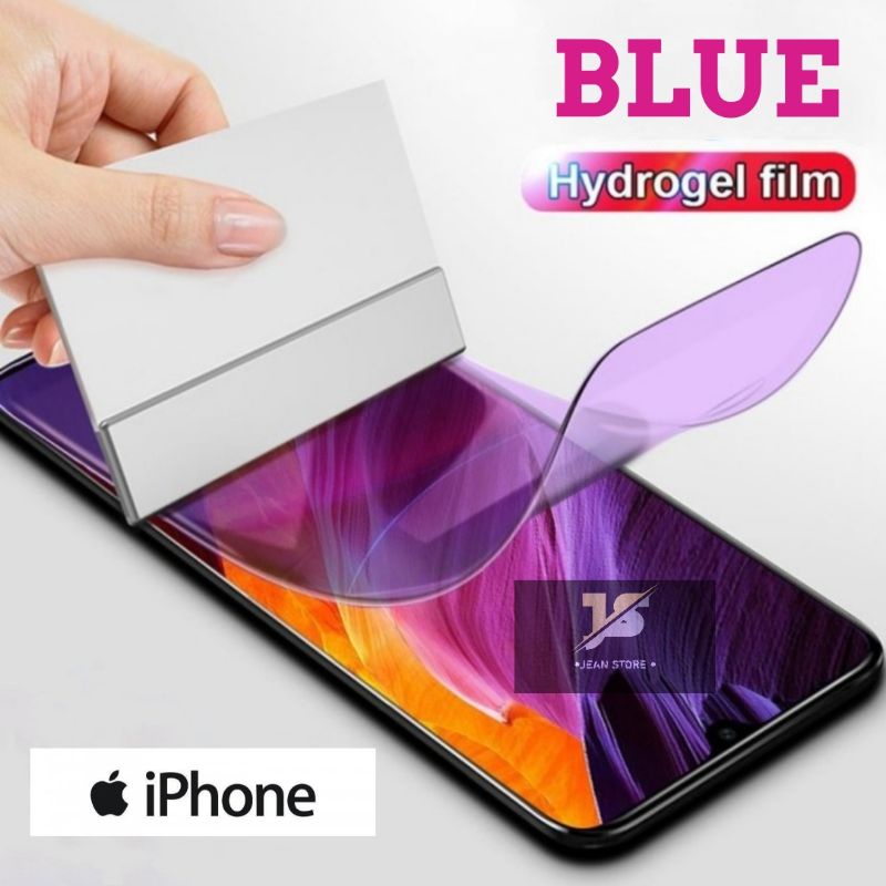 TEMPERED / ANTI GORES DEPAN / HYDROGEL BLUE &amp; MATTE IPHONE 14+ 14 PRO MAX