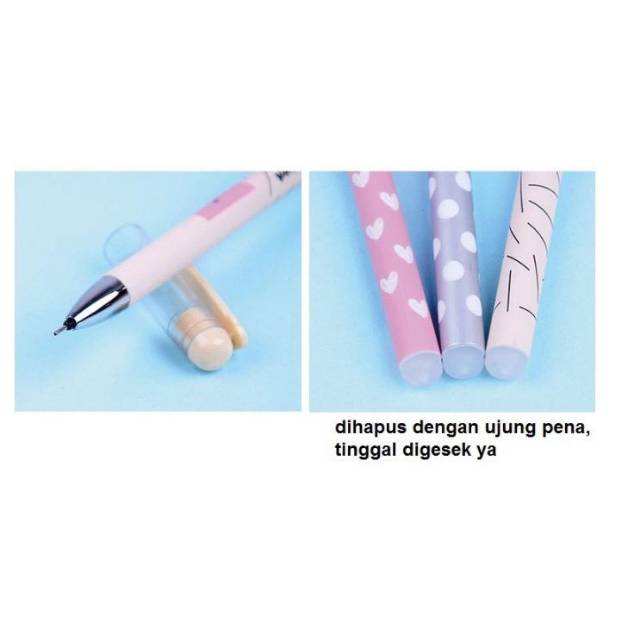 Pena Cair Bisa Hapus / Magic Pen / Erasable Gel by Friction KapCat