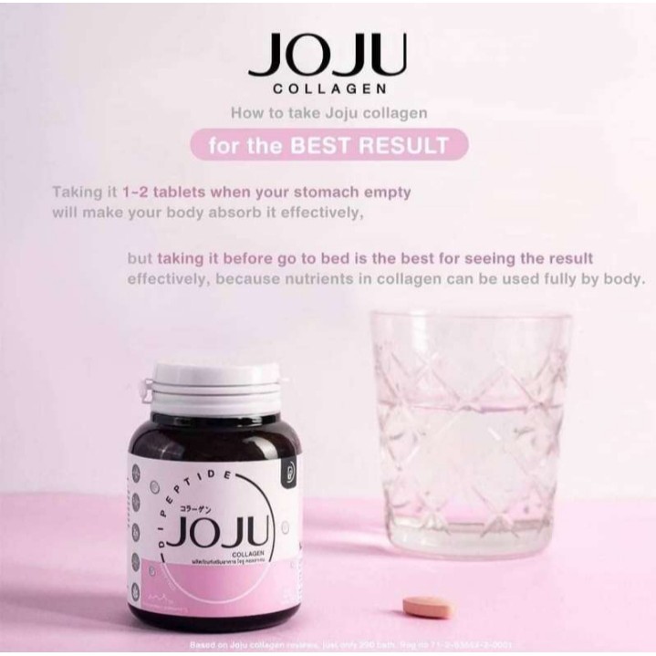 {COD} NEW JOJU COLLAGEN 30 TAB By PRIMEROSE THAILAND