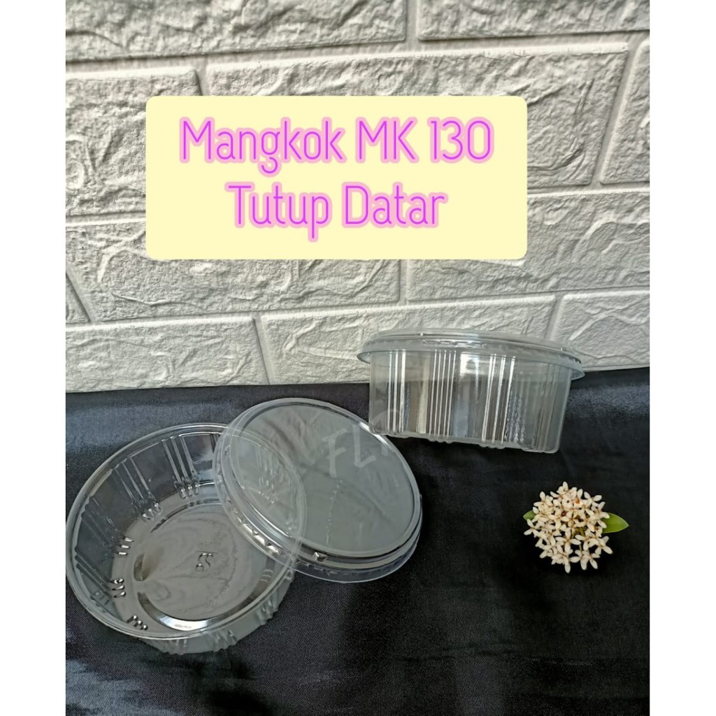 Mika mangkok MK 130 tutup datar