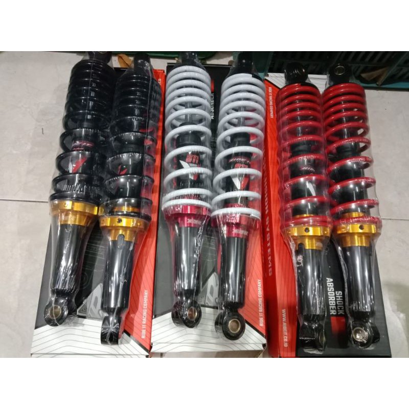 Shock Skok  Belakang Bebek Ride It 811 280,320,340/Shock Variasi Murah Jupiter,Gl/Mega Pro,Supra