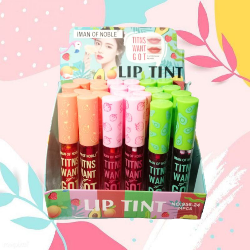 PERPCS!!!LIP TINT WANT GOT IMAN OF NOBLE 956-24