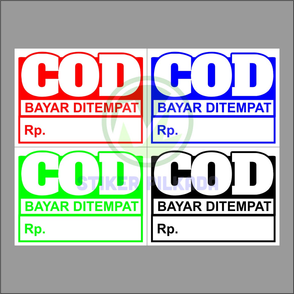 

STIKER CROMO / BONTAX TEMPELAN COD 5X3,7CM (isi 72pcs)