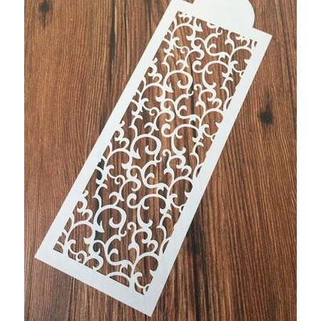 Cake Stencil - Border Lace GCS20_04 (26x9cm)