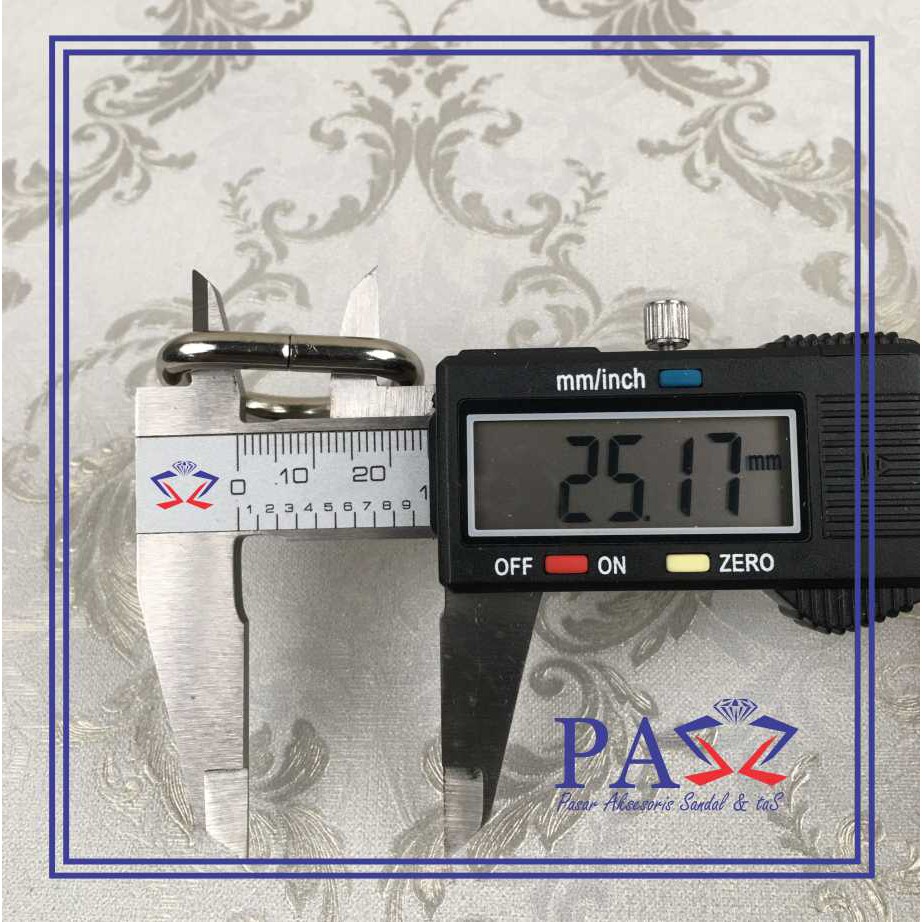 Ring D 25mm Murah Tebal Ring tas Aksesoris tas (IMPORT)