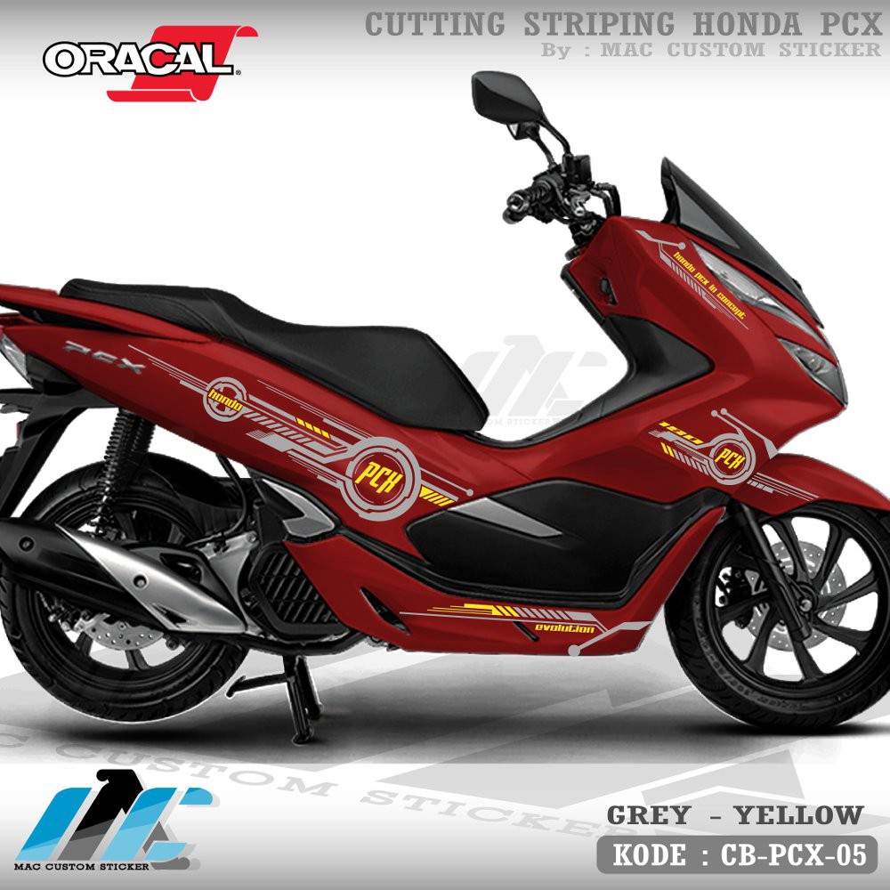 Motor Pcx Merah 