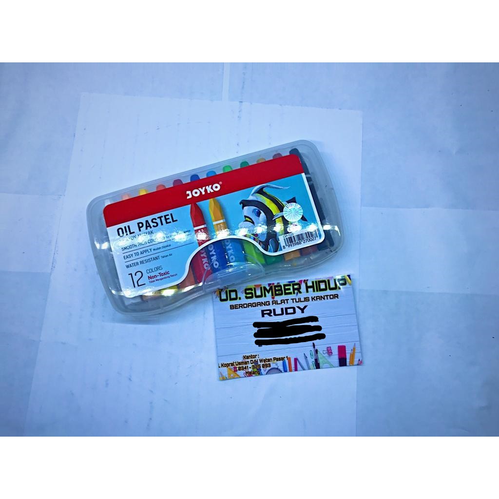 

Crayon Joyko Oil pastel set 12 (OP-12S)