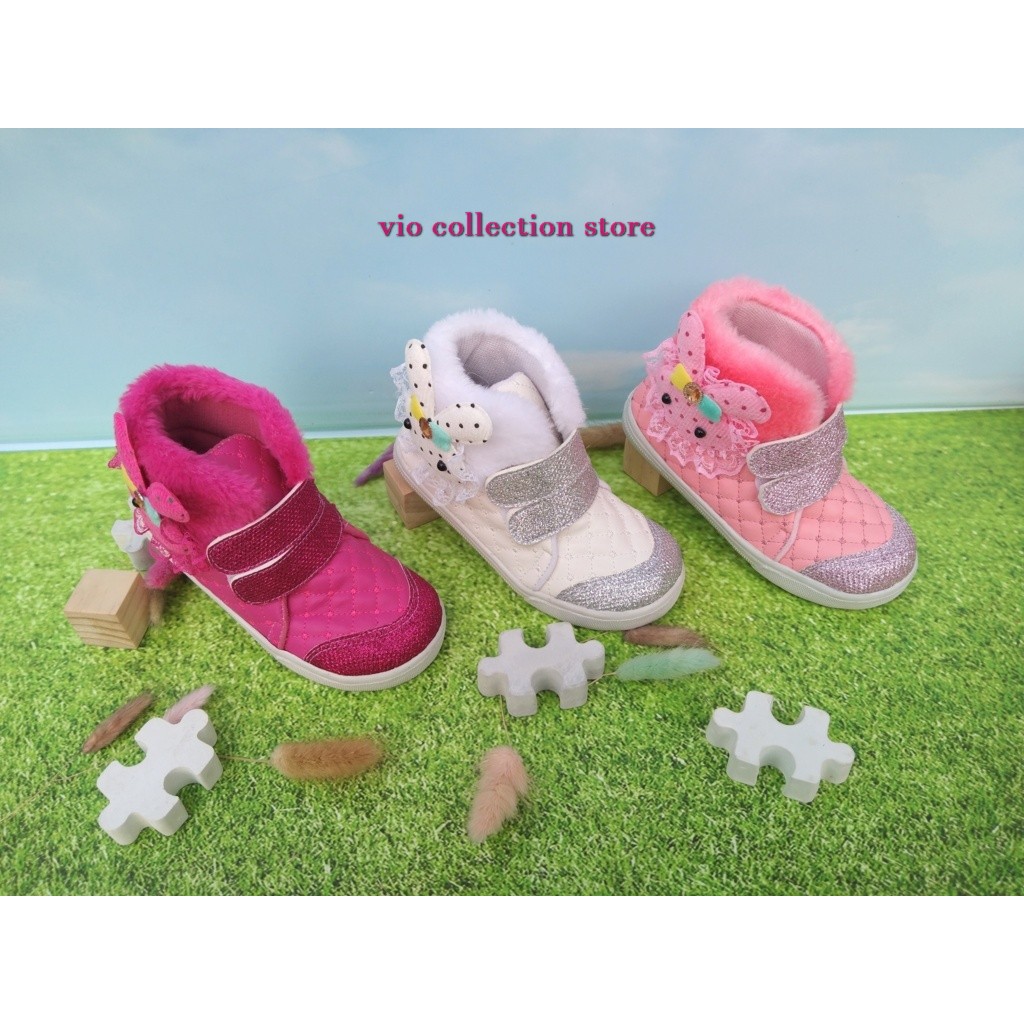 PROMO - SEPATU BALITA - SEPATU BABY - SEPATU ANAK PEREMPUAN - SEPATU BOOT - SEPATU BOOTS - C65