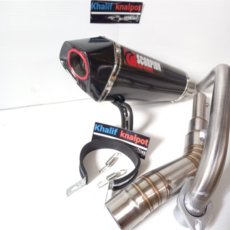 Knalpot Racing Scorpion full system Cb150R Cbr150 New Cb150r