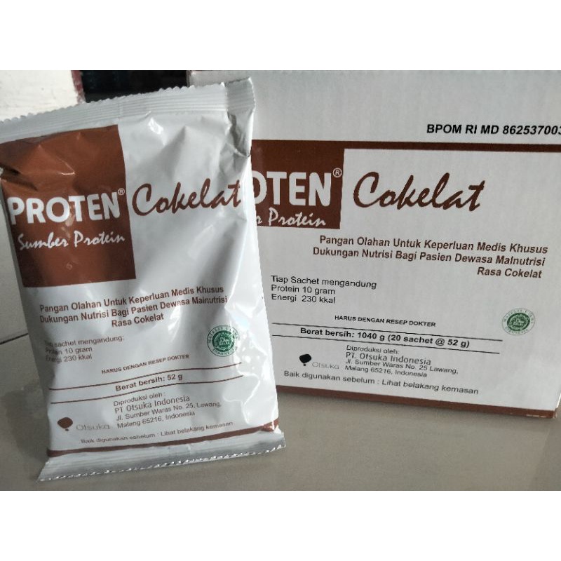 

PROTEN COKLAT (susu kedelai tinggi protein)