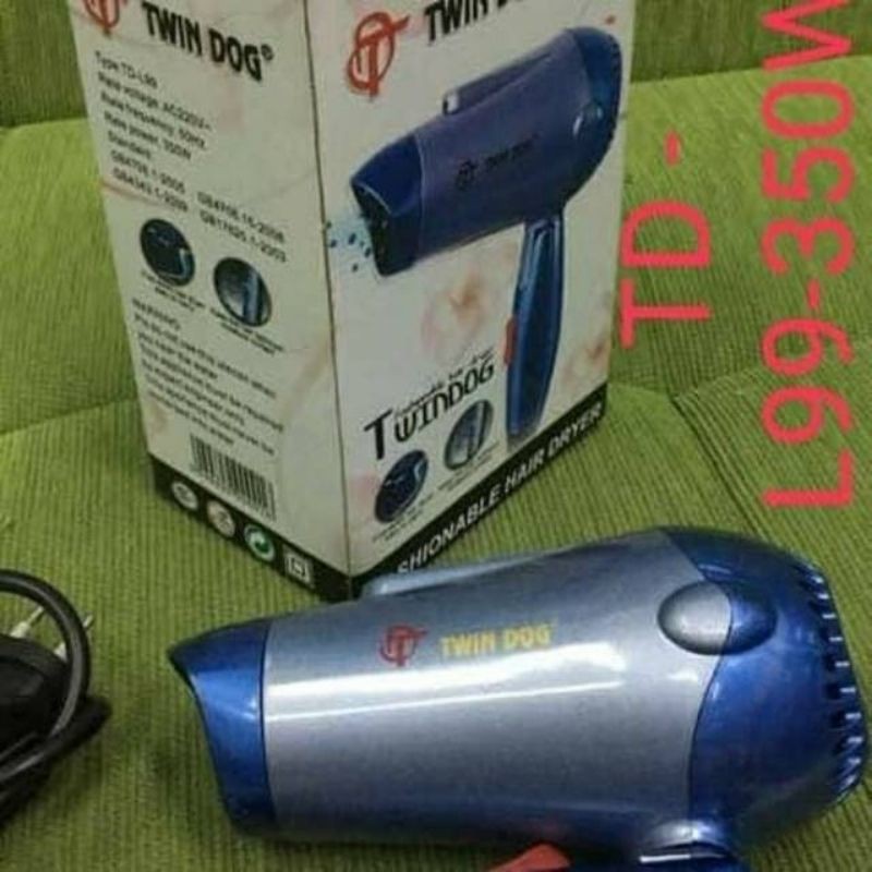 Yamakawa , 2235  , Twindog , Hair dryer , Hairdryer , twin dog TD  L99 fashionabla