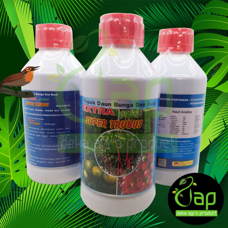 PUPUK DAUN + PUPUK BUNGA + BUAH SUPER TRUBUS 1liter